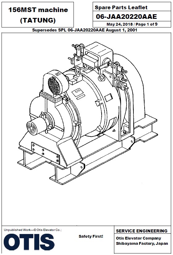 SPL 06-JAA20220AAE 156MST Machine (TATUNG)
