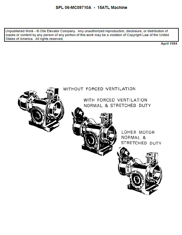 SPL 06-MC09710A Machine, 15ATL, Geared