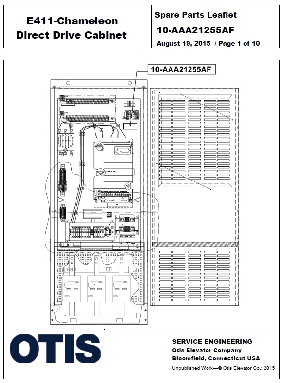SPL 10-AAA21255AF E411-Chameleon Direct Drive Cabinet