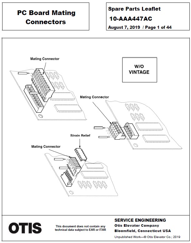 SPL 10-AAA447AC PC Board Mating Connectors