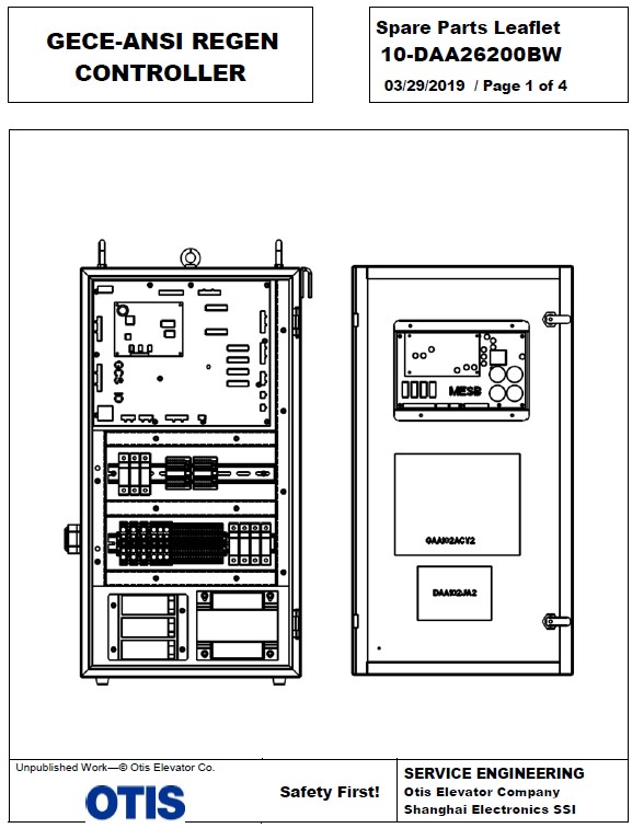 SPL 10-DAA26200BW GECE-ANSI REGEN Controller