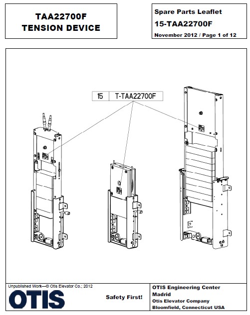 SPL 15-TAA22700F TAA22700F Tension Device