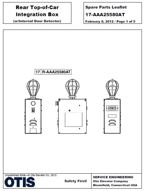 SPL 17-AAA25580AT Rear Top-of-Car Integration Box (w/ Internal Door Detector)