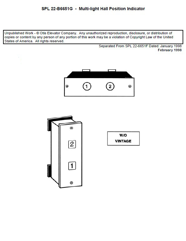 SPL 22-B6651G Hall Position Indicator Multi-Light
