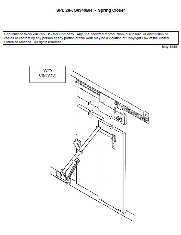 SPL 26-JO6940BH Door Closer Spring MRQ