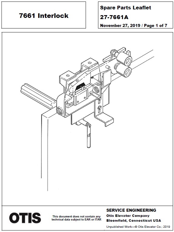 SPL 27-7661A 7661 Interlock