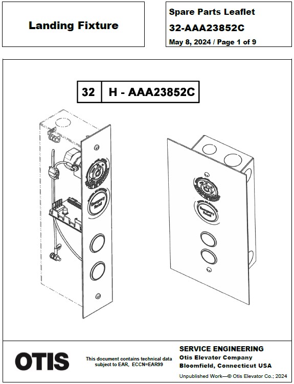 SPL 32-AAA23852C Landing Fixture