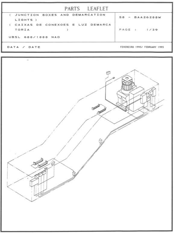 SPL 50-BAA26200W Junction Boxes and Demarcation Lights UBSL 600 / 1000 NAO