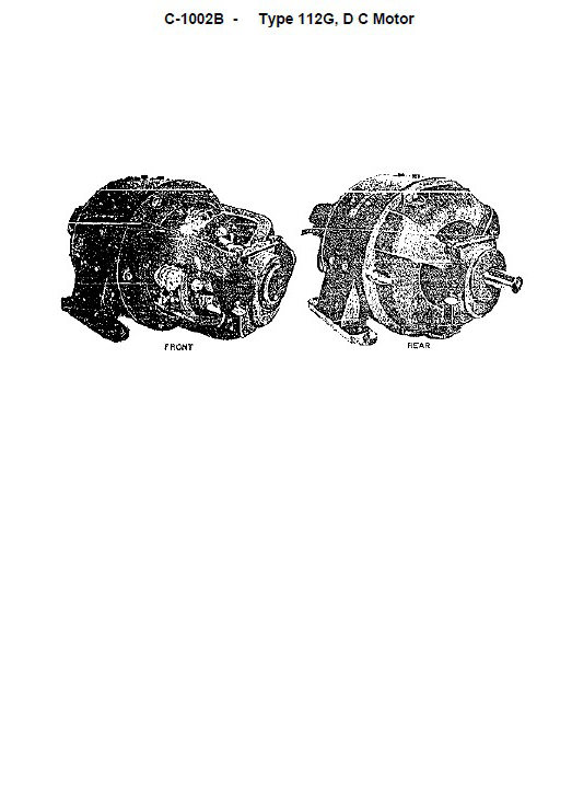 SPL C-1002B Motor, DC 112G