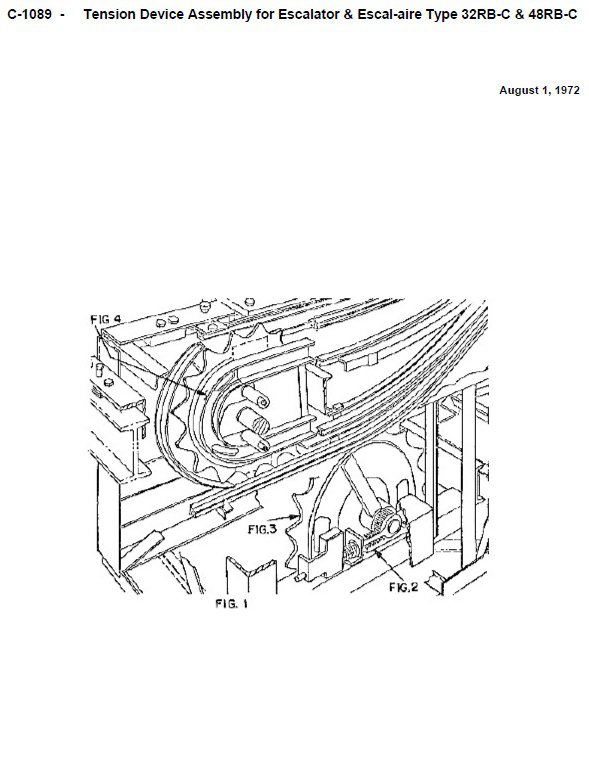 SPL C-1089 Tension Device Assembly 34RB-C, 48RB-C