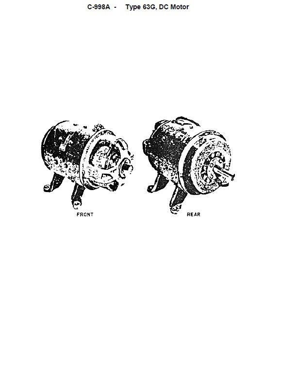 SPL C-998A Motor, DC 63G