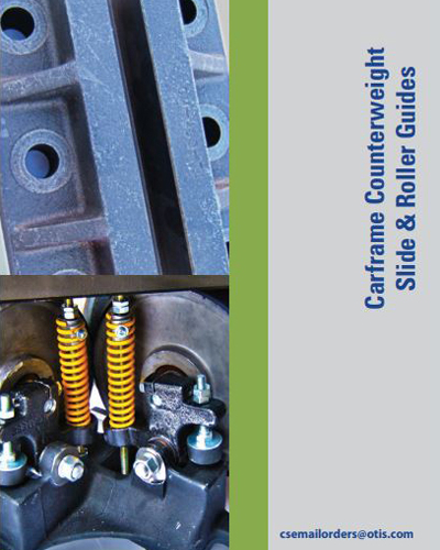 OSC Parts Catalog Chapter 1 Carframe Counterweight Slide & Roller Guides