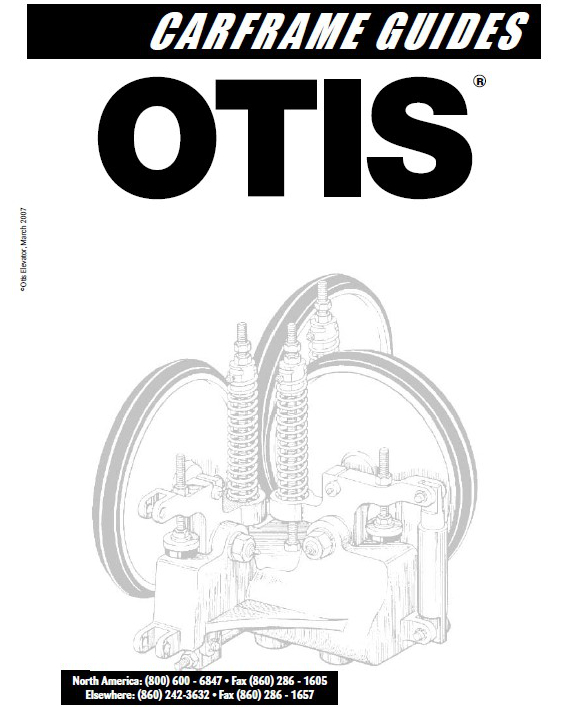 Otis Carframe Guides Catalog